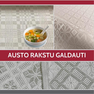 Austo rakstu galdauti