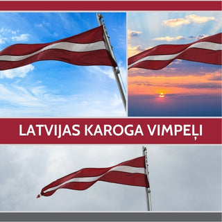 Latvijas karoga vimpeļi