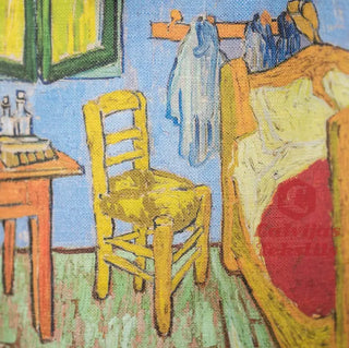 Lina Auduma Maisi «Bedroom In Arles» | Kolekcija «Vinsents Van Gogs» Auduma