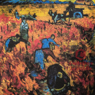 Lina Auduma Maisi «The Red Vineyard» | Kolekcija «Vinsents Van Gogs» Auduma